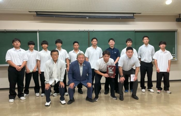 高橋純一氏の表敬訪問